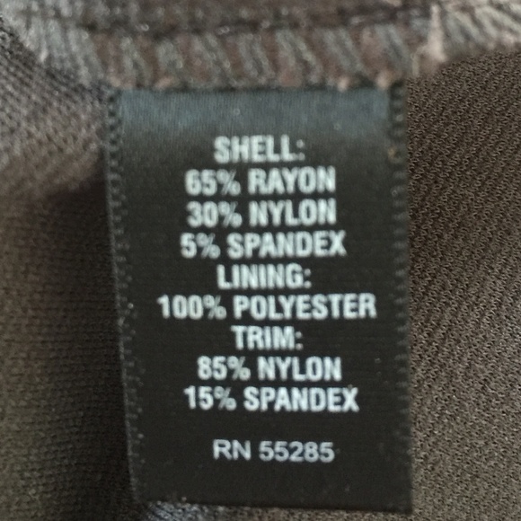 Express Dark Gray & Black Sleeveless Dress - Picture 5 of 5